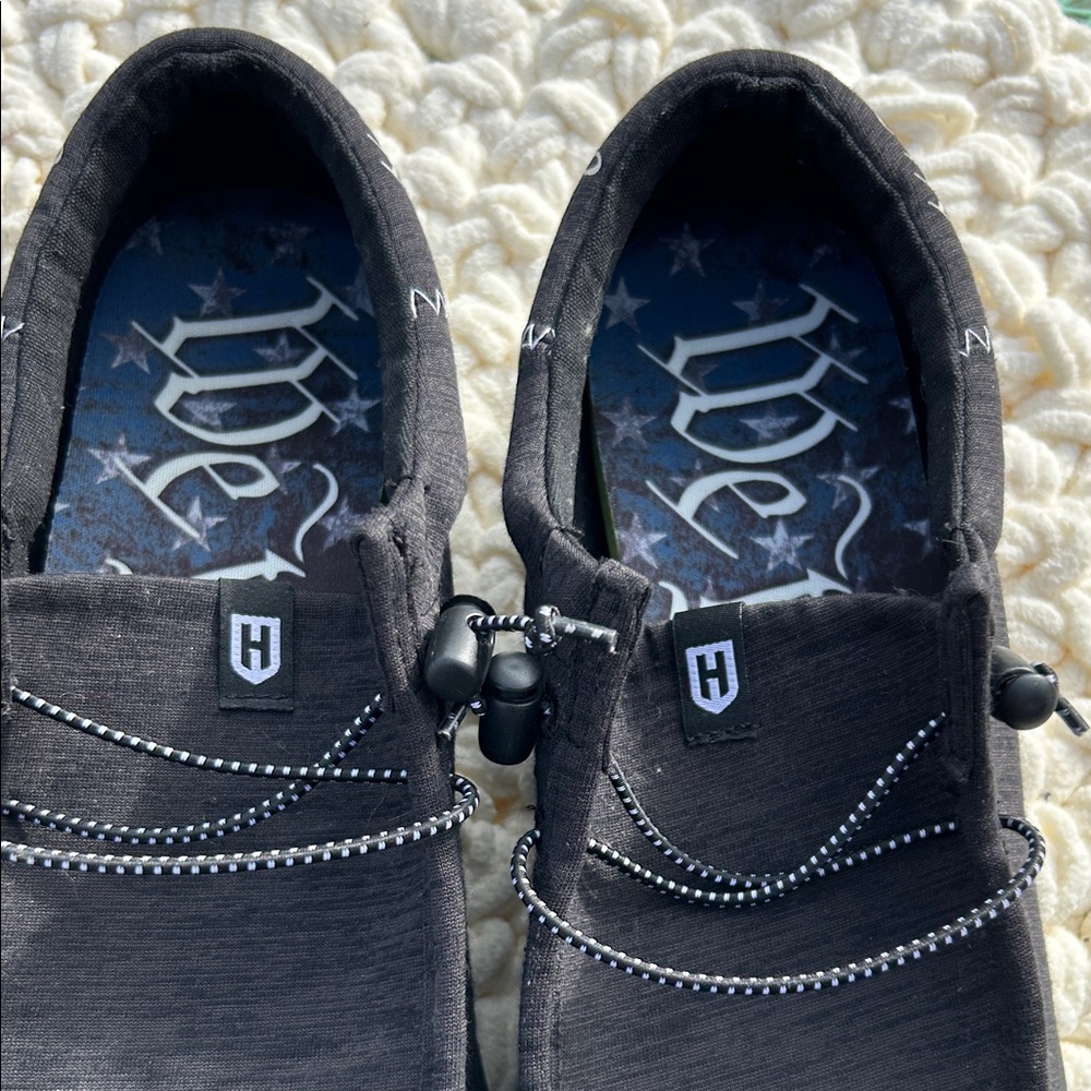 Howitzer Men's Black Slip-On Shoes - Picture 7 of 10